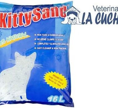 KITTY SAND Piedras sanitarias, silica. Presentación 3,8 lts - 7,6 lts. - 16 lts.