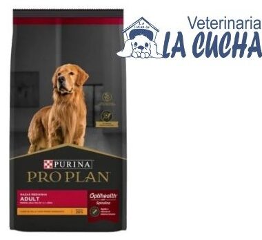 PROPLAN Ración para Perros adultos, Raza mediana. Presentación bolsa de 1 - 3 y 15 kg.