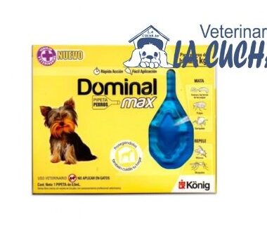 Pipetas Dominal Max, para menos de 5 kg.