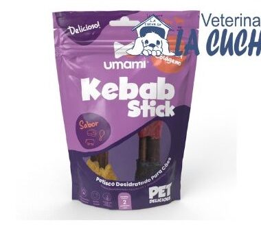 Snacks Umami Kebab Stick, pack de 2 unidades (con Colágeno)
