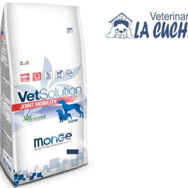 VET SOLUTION Perros Adultos Medicada. MOVILIDAD ARTICULAR, presentación 2 kg. y 12 kg.
