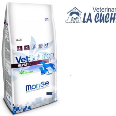 VET SOLUTION Perros Adultos Medicada. HEPATIC, presentación 2 kg. y 12 kg.