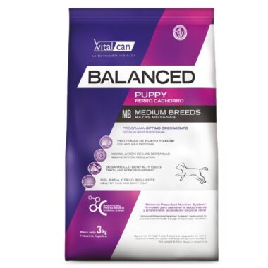Balanced cachorro raza mediana