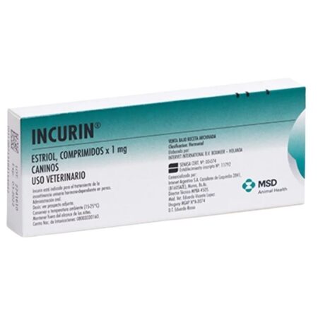 Incurin caja 30 comprimidos - MIVET clinica veterinaria
