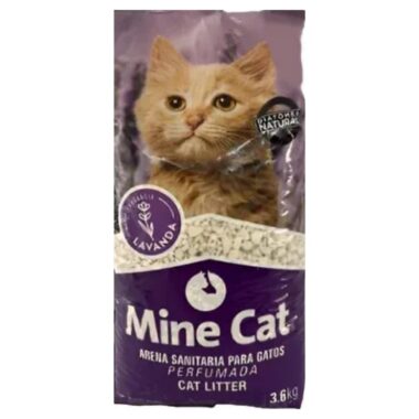 Minecat 3.6 Kg - Sanitario de gato Aroma Lavanda