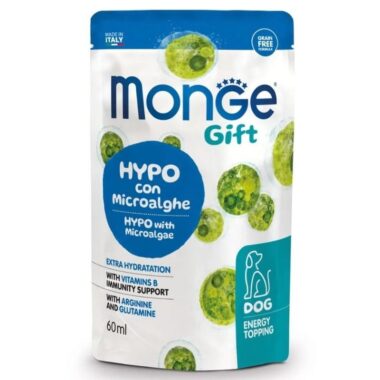 Monge gift hypo microalgae dog 60 ml - Snack Húmedo