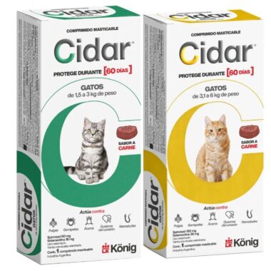 Cidar Gatos Comprimido