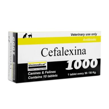 Cefalexina 1000mg caja 10 comprimidos