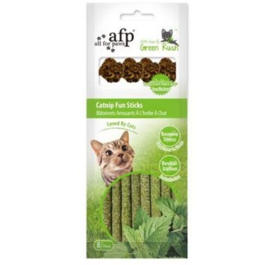 Palitos de hierba gatera Green Rush 8 unidades
