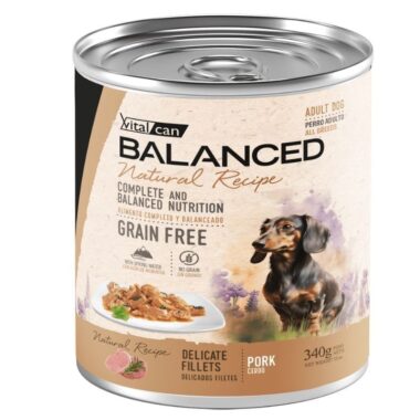 Balanced Receta Natural Filetes de cerdo 340 gr