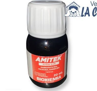 Amitek 20ml amitraz 12,5% FUERA DE USO
