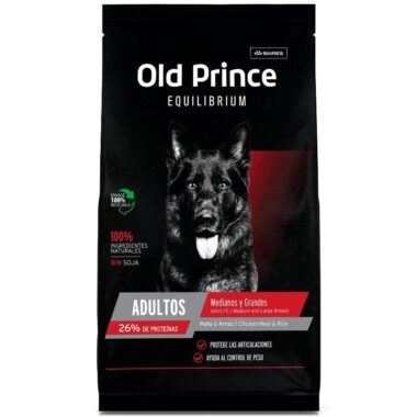 Old prince equilibrium perro adulto mediano y grande